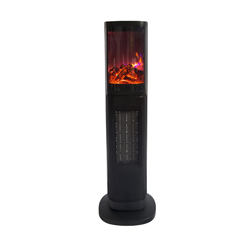 Simulación Flame 2000W Calentador de cerámica para sala de estar, oficina